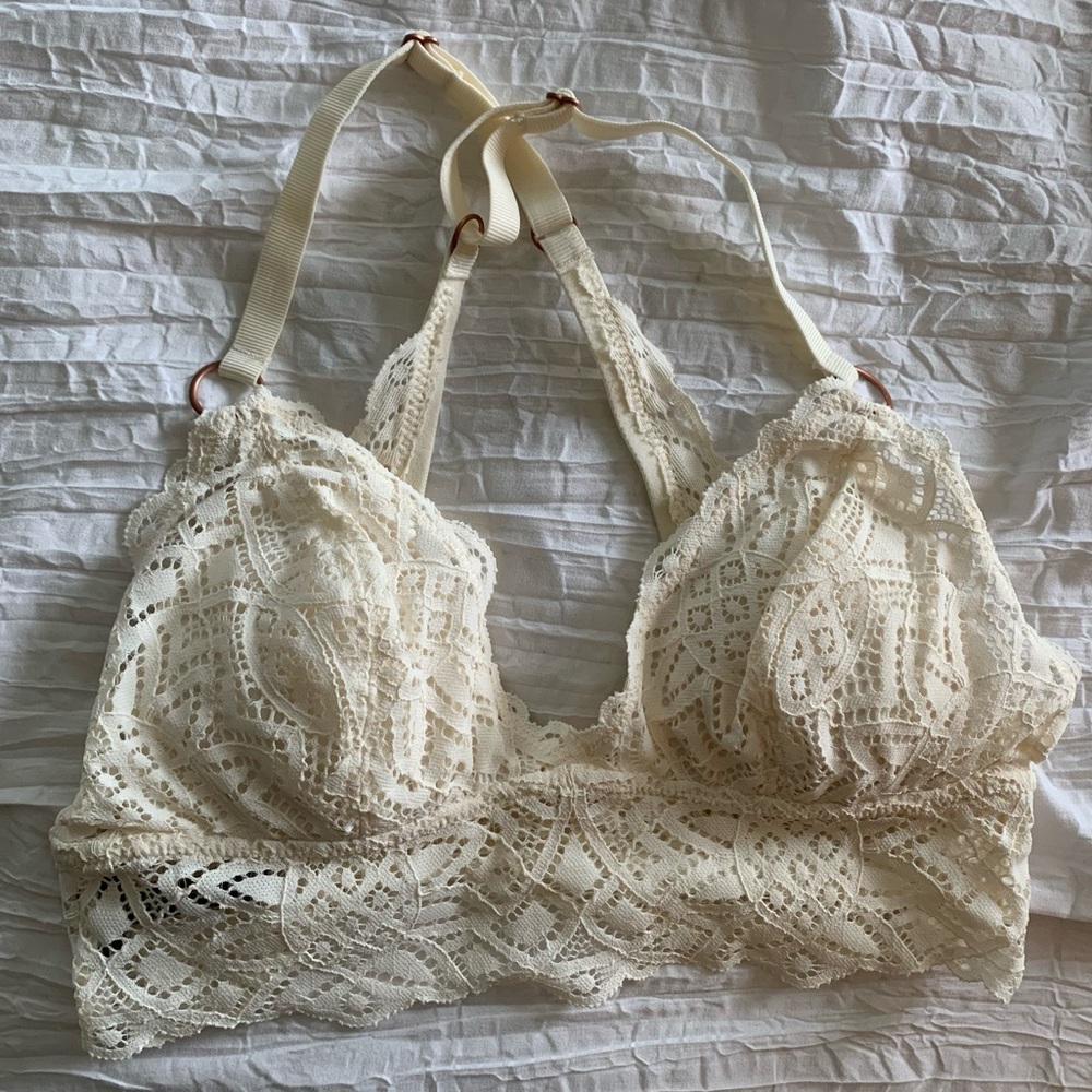 Aerie Cream colored rarely worn bralette